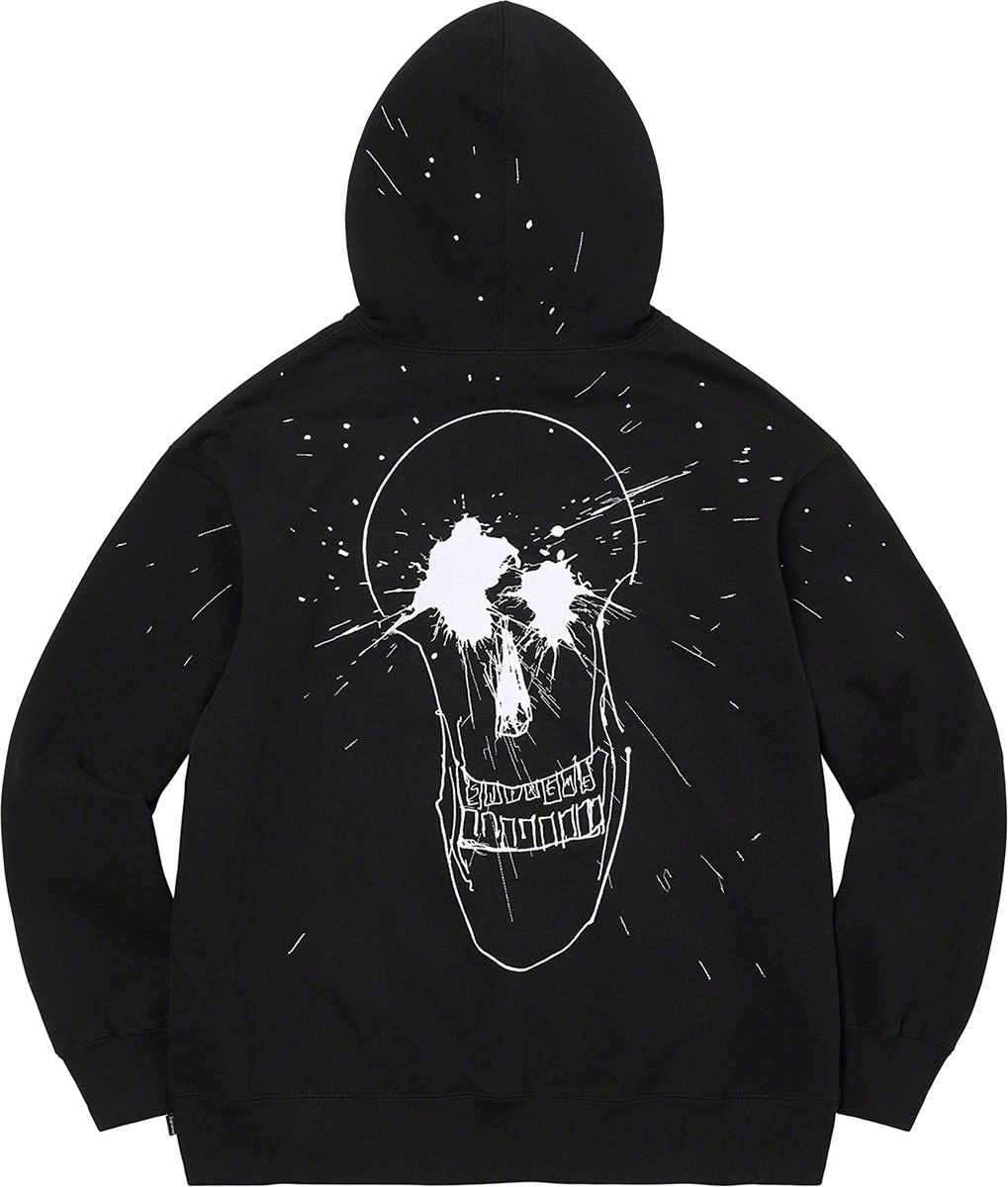 Ralph Steadman Skull Hooded Sweatshirt view 12